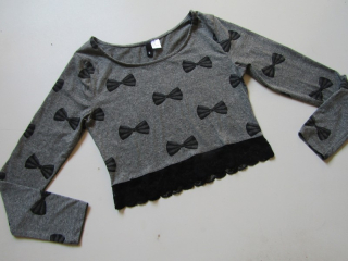 Dívčí krátké tričko... VEL-S