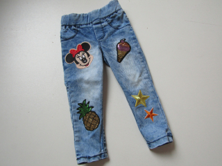 Dívčí elastické džíny- DISNEY... VEL-80-86