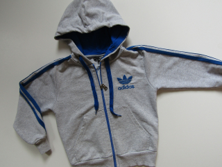 Chlapecká sportovní mikina- ADIDAS... VEL-116-122
