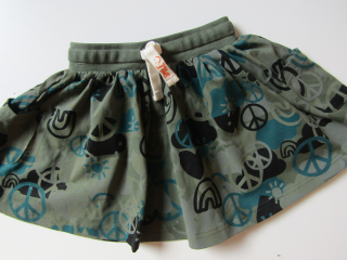 Dívčí tepláková sukýnka- GEORGE-NOVÁ... VEL-98-104