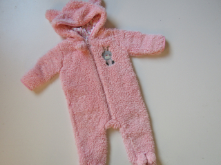 Dívčí huňatý overal- CHICK... VEL-74