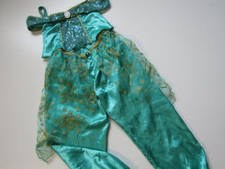 MAŠKARNÍ KOSTÝM- SULTÁNKA... VEL-122-128