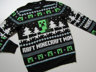 Chlapecký svetr- MINECRAFT... VEL-158-164