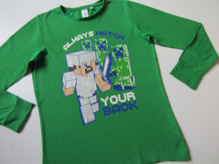 Chlapecké tričko- MINECRAFT.... VEL-170