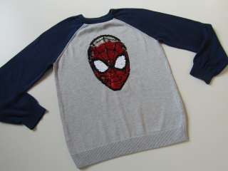 Chlapecký svetr- SPIDERMAN... VEL-134-140