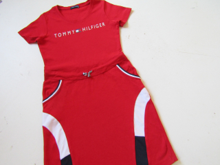 Dívčí šaty- TOMMY HILFIGER... VEL-XS
